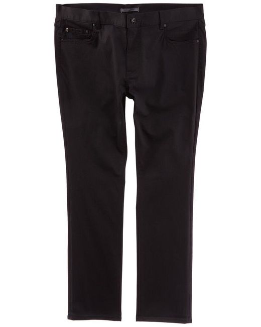John Varvatos Black Woodward Slim Straight Jean for men
