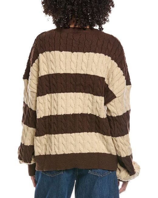 Madison Miles Natural Knit Sweater