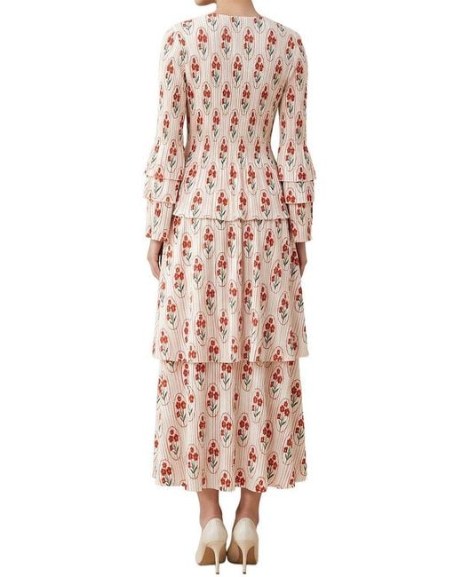 Adele Berto Pink Maxi Dress