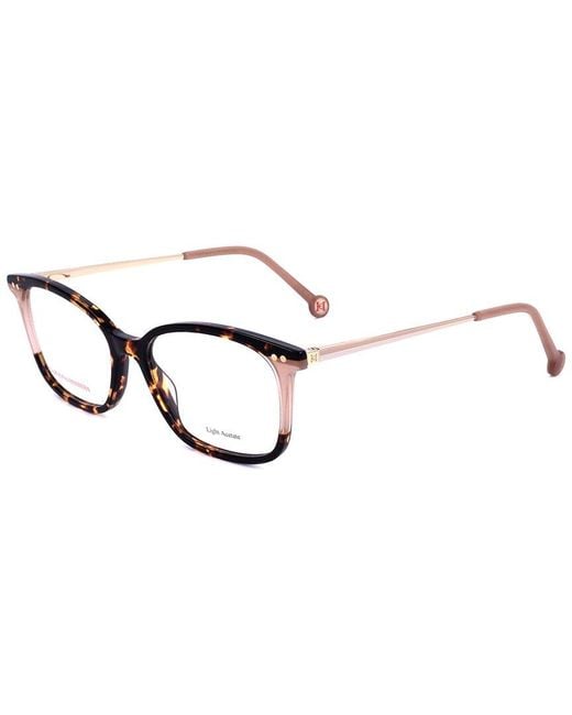 Carolina Herrera White 53Mm Optical Frames