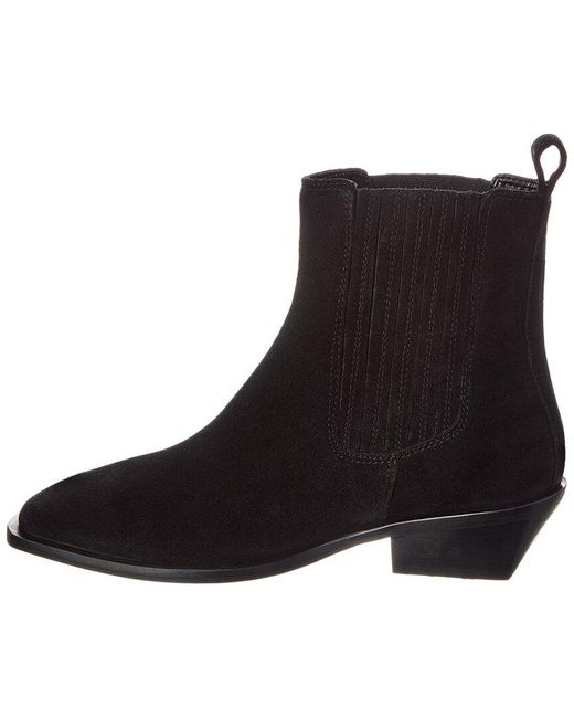 Seychelles Black Hold Me Down Suede Boot