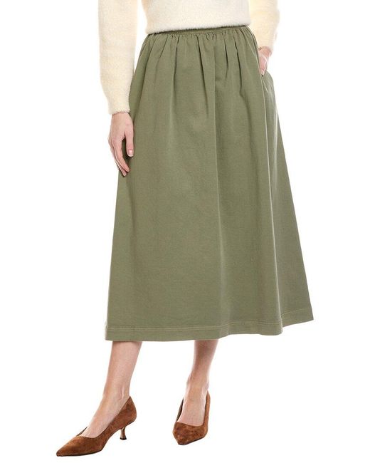 Velvet By Graham & Spencer Green Sophia Skirt