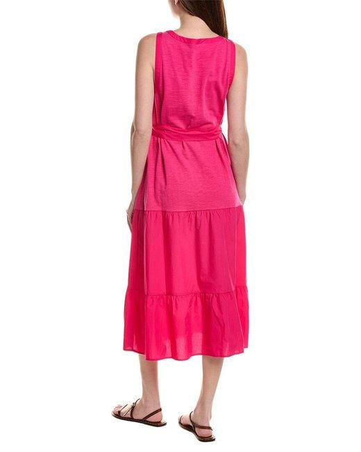 Tommy Bahama Pink Sunrise Shores Midi Sundress