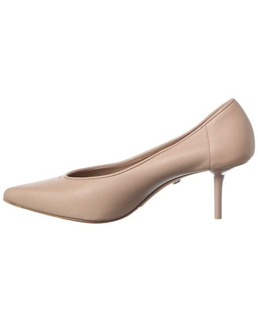 Max Mara Pink Leather Pump