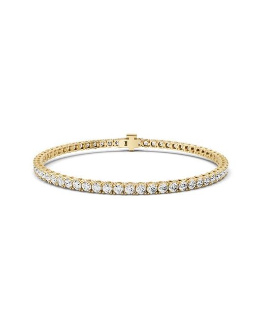 Lab Grown Diamonds White 14K 4.00 Ct. Tw. Lab-Grown Diamond Bracelet