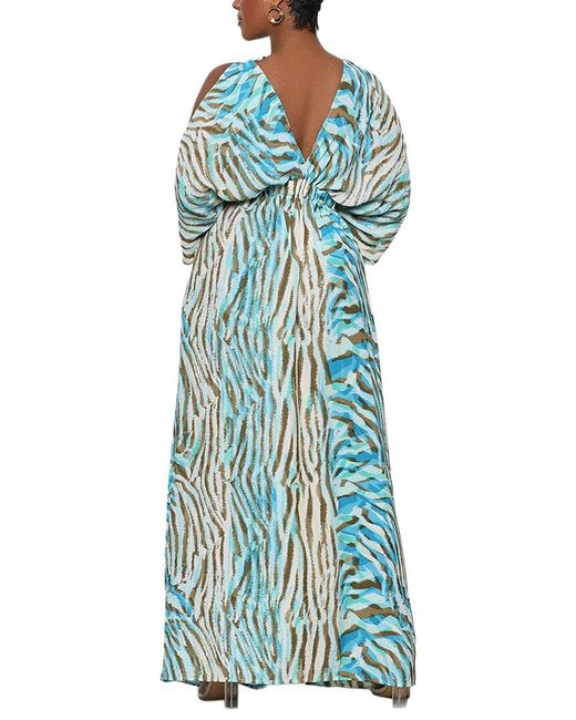 Emma way Blue Maxi Dress