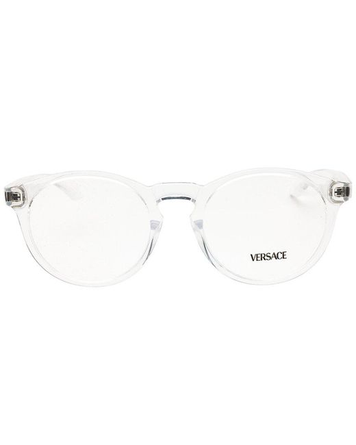 Versace White Ve3355U 51Mm Optical Frames