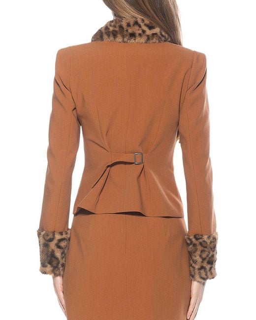 Alexia Admor Brown Fran Jacket