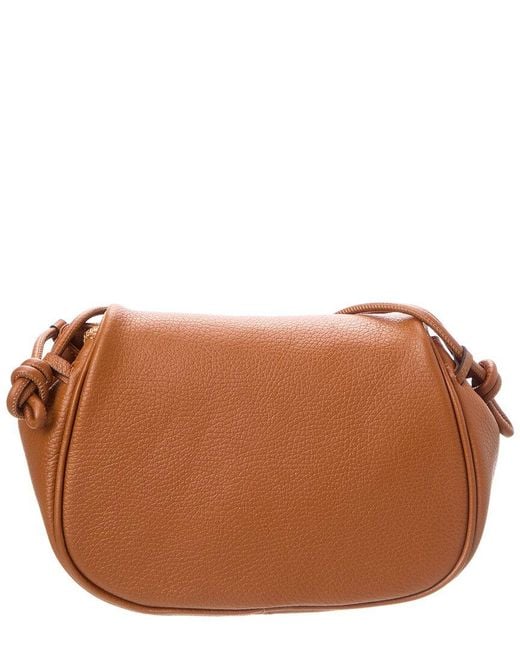 Italian Leather Brown Crossbody