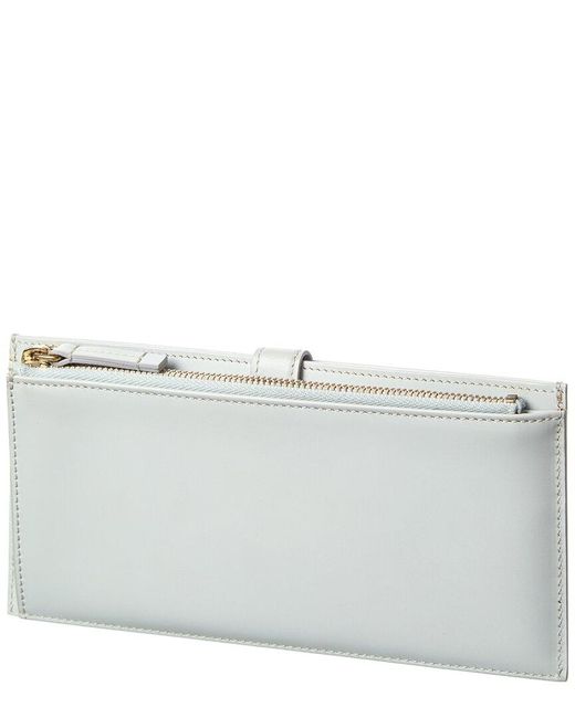 Roger Vivier Gray Leather Wallet