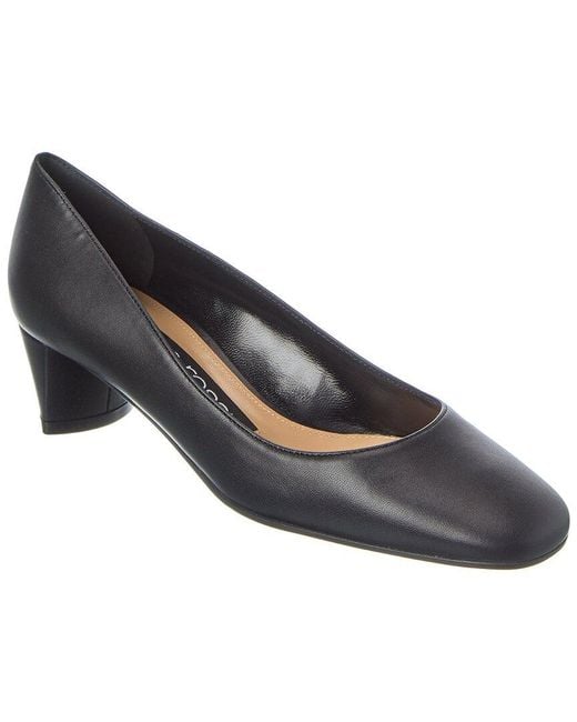 Sergio Rossi Blue Andrea Leather Pump
