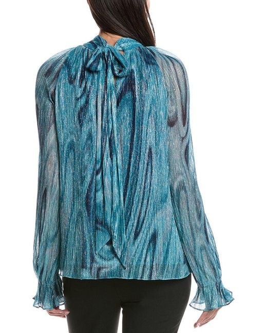 Ramy Brook Blue Anneli Top