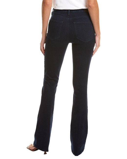 PAIGE Black Hourglass High-Rise Bootcut Jean