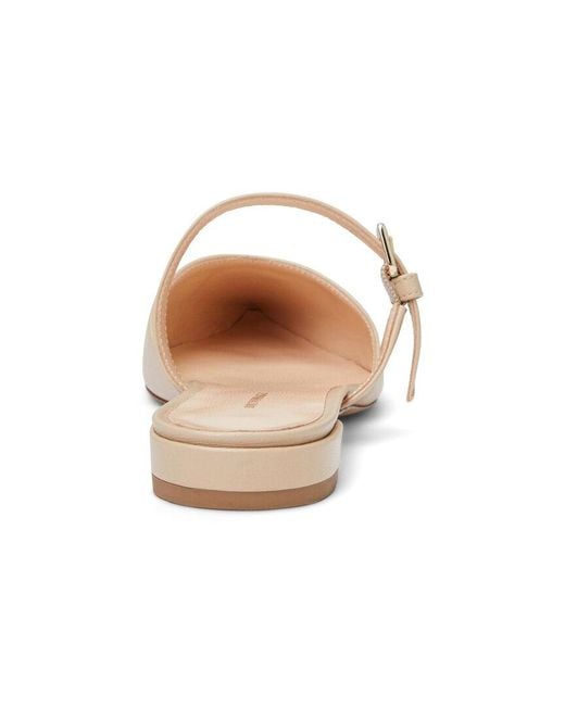 Bruno Magli White Pasha Leather Mule