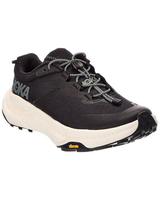 Hoka One One Black Transport Wide Sneaker