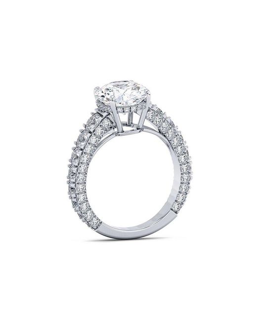 Lab Grown Diamonds White 14K 4.20 Ct. Tw. Lab-Grown Diamond Ring