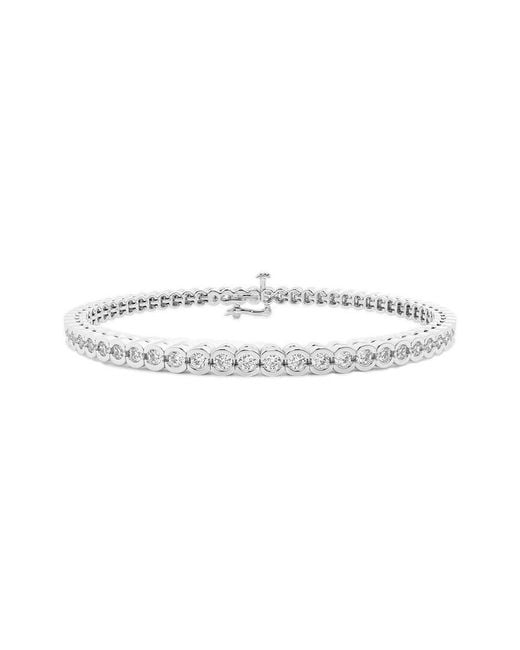 Lab Grown Diamonds White Platinum 3.00 Ct. Tw. Lab Grown Diamond Bracelet