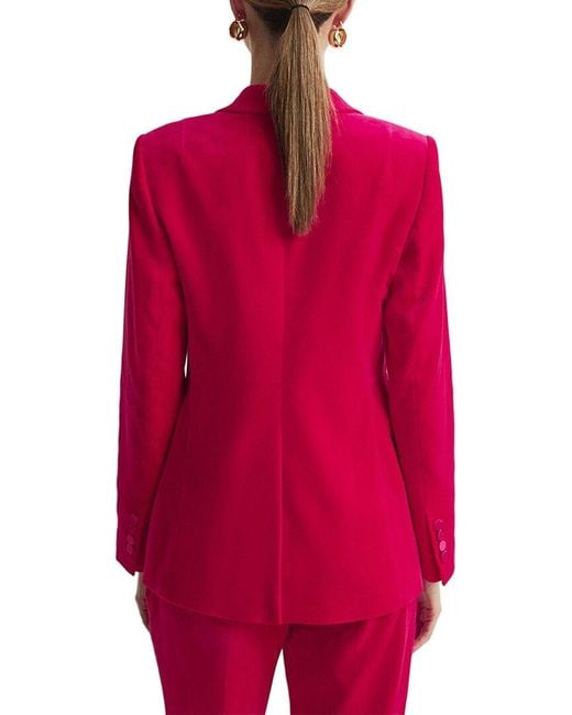 Reiss Red Rosa Blazer