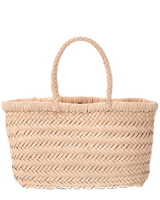 Dragon Diffusion Natural Mini Flat Gora Tote