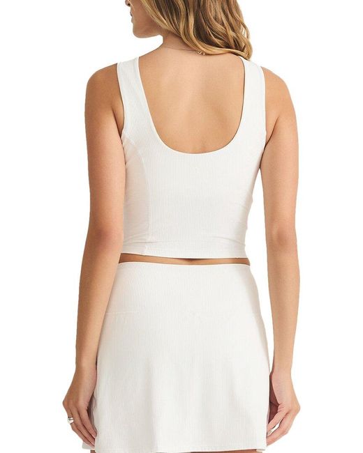 Z Supply White Links Tank