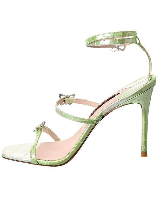 Sophia Webster Metallic Leather Sandal