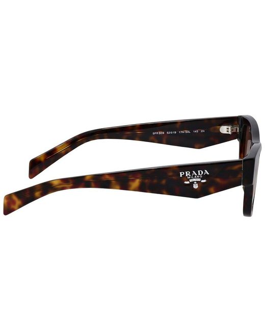 Prada Brown Prb09S 52Mm Sunglasses