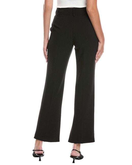 Tahari Black Paisleigh Pant