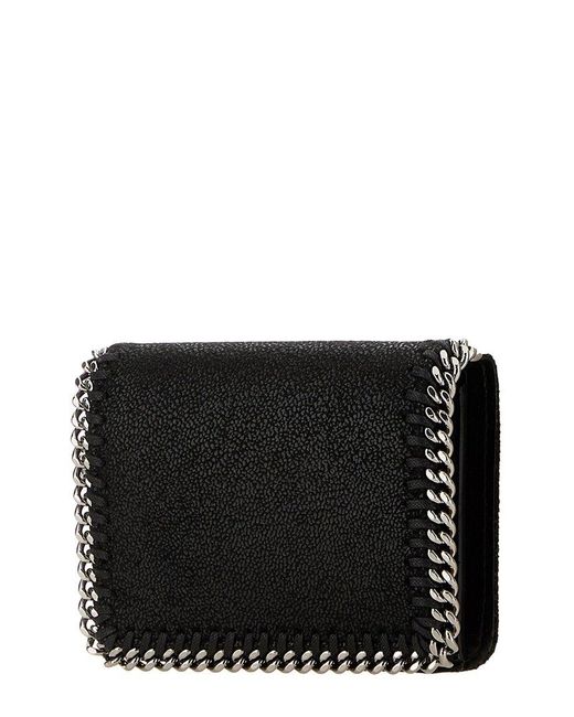 Stella McCartney Black Falabella Wallet