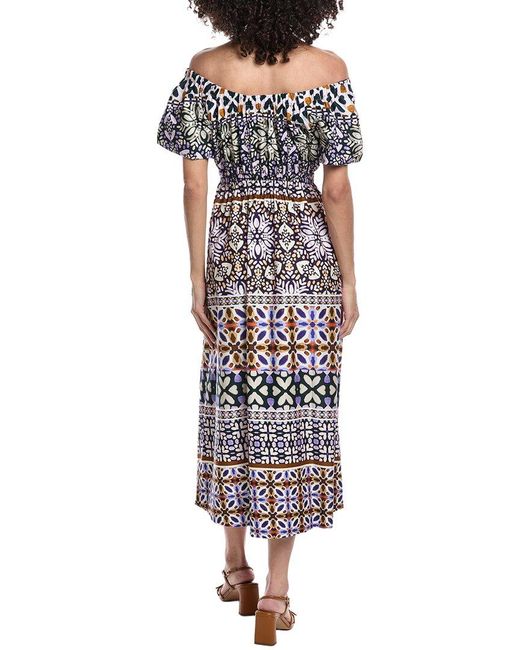 tyler boe White Hailey Midi Dress