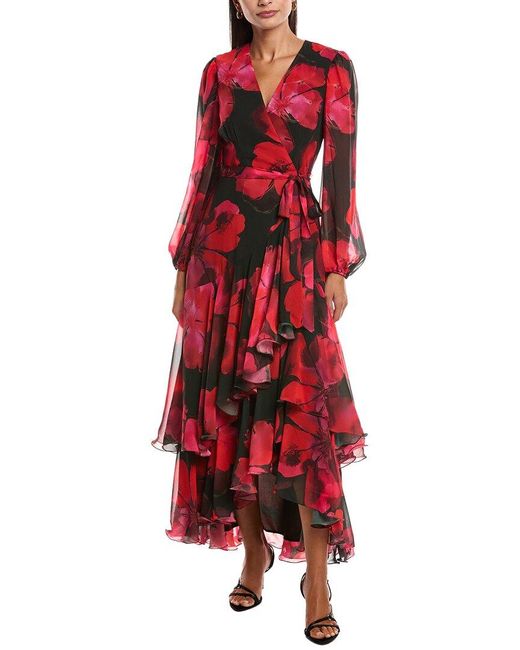 Hutch Red Helene Maxi Dress