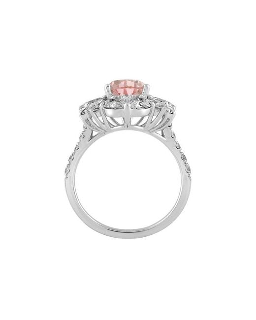 Brilliant Bloom White 14K 4.50 Ct. Tw. Lab-Grown Diamond Ring