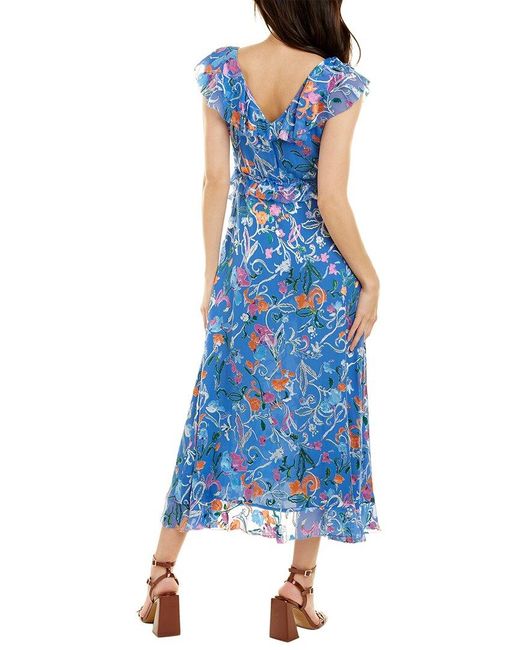 Tanya Taylor Arielle Silk-blend Midi 