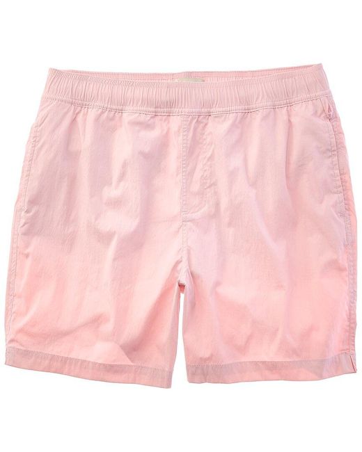 Onia Pink Stretch Swim Short for men