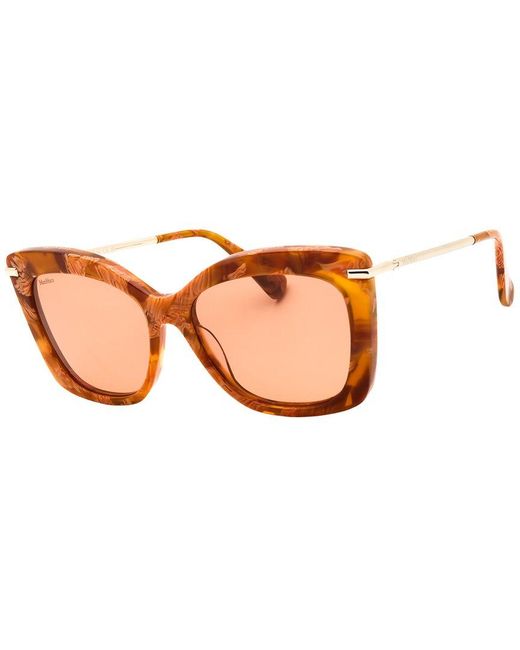 Max Mara Brown Mm0101 55Mm Sunglasses