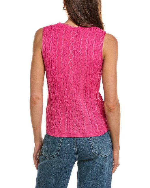 Missoni Red Canotta Top