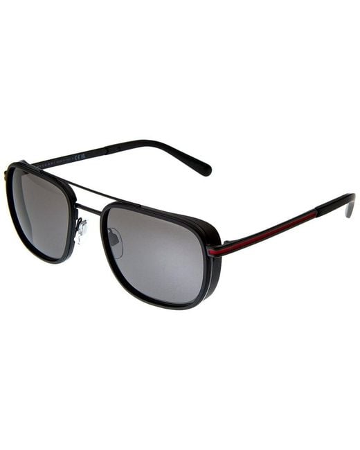 BVLGARI Black Bv5053 56mm Sunglasses for men