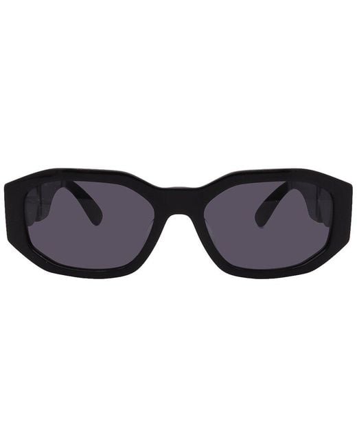 Versace Blue 53Mm Sunglasses for men