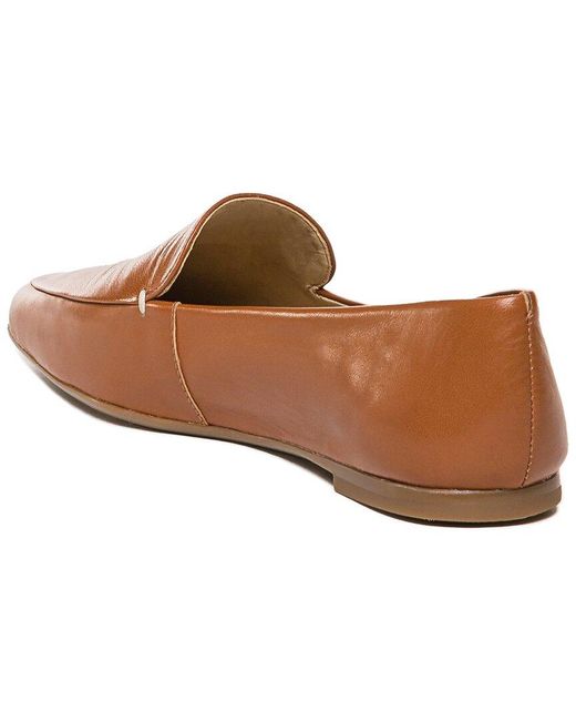 Bernardo Brown Genesis Leather Loafer