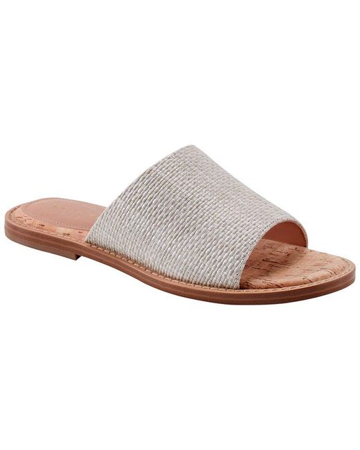 Marc Fisher White Grayce Sandal