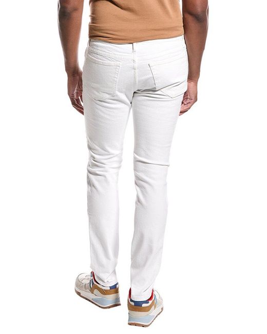FRAME White L'homme Blanc Rips Skinny Jean for men