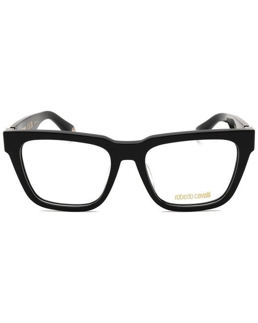 Roberto Cavalli Black Vrc026M 54Mm Optical Frames