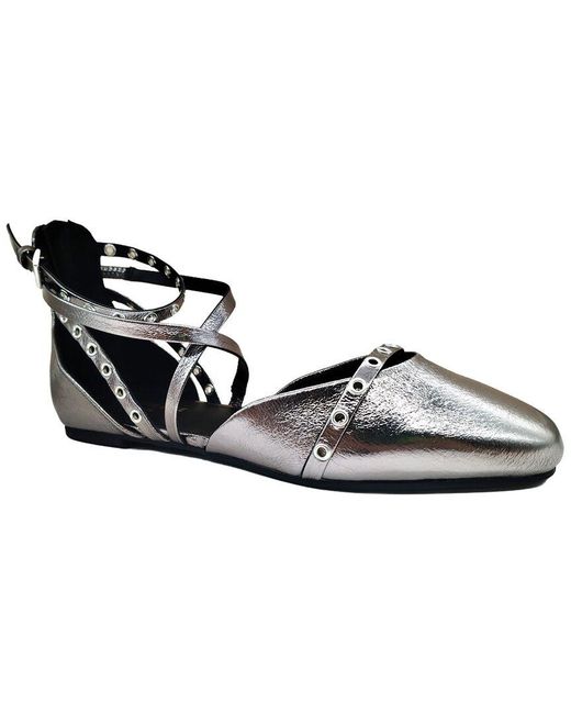 Kenneth Cole Black Mason Flat