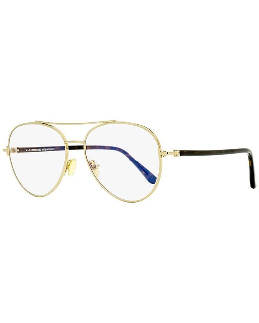 Tom Ford White Tf5684b 55mm Optical Frames