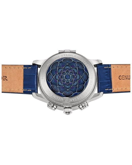 Heritor Blue Heritor Apostle Watch for men