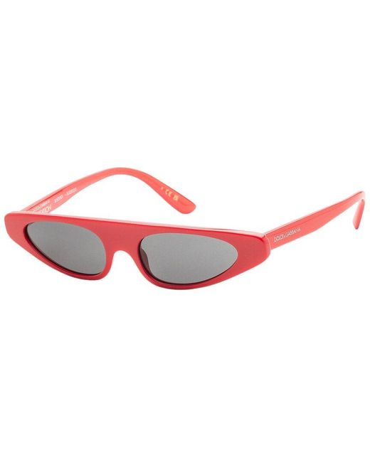 Dolce & Gabbana Red Dg4442 52mm Sunglasses