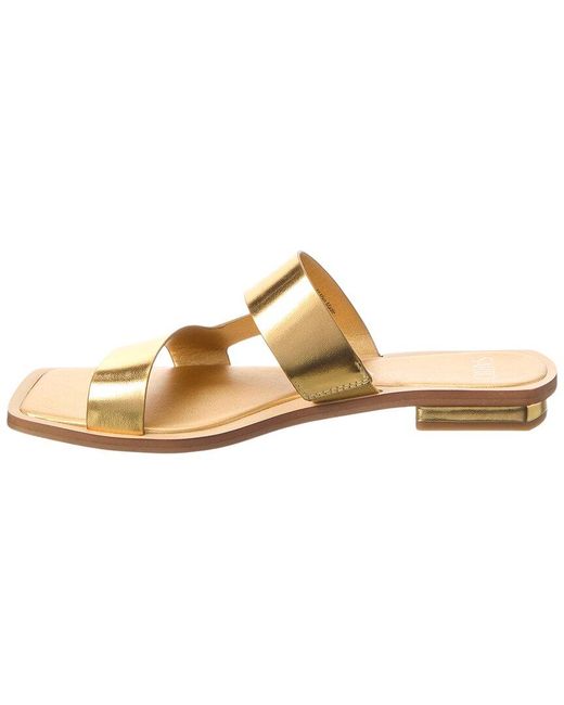 Franco Sarto Metallic A-Emily Slide