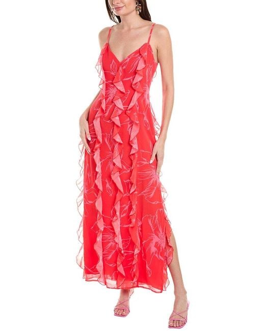 Hutch Red Claira Maxi Dress