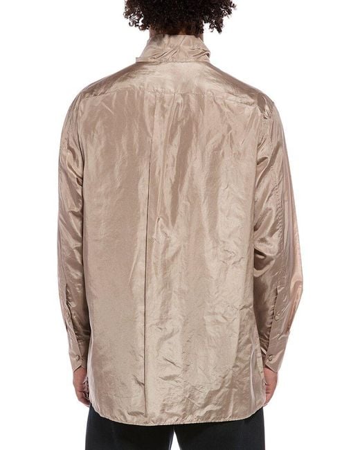 Valentino Natural Silk Shirt for men