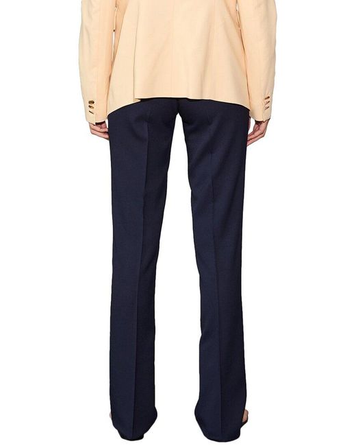 Câllas Blue Saachi Wool-Blend Trouser