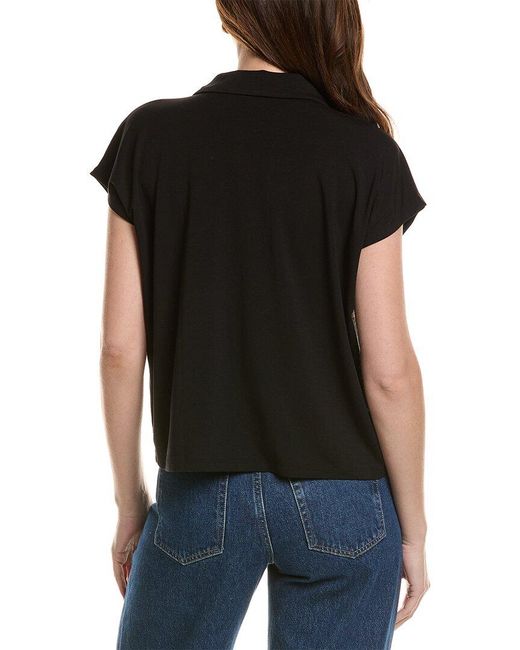 Eileen Fisher Black Square Top